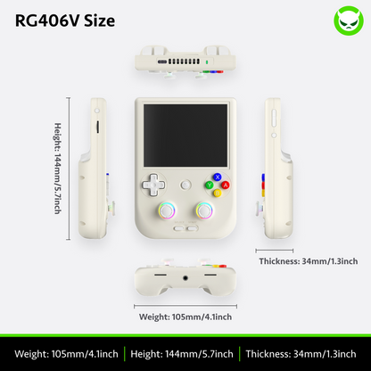 Anbernic RG406V Handheld Game Console 【30 Emulators & Over 42K Games Pre-installed】