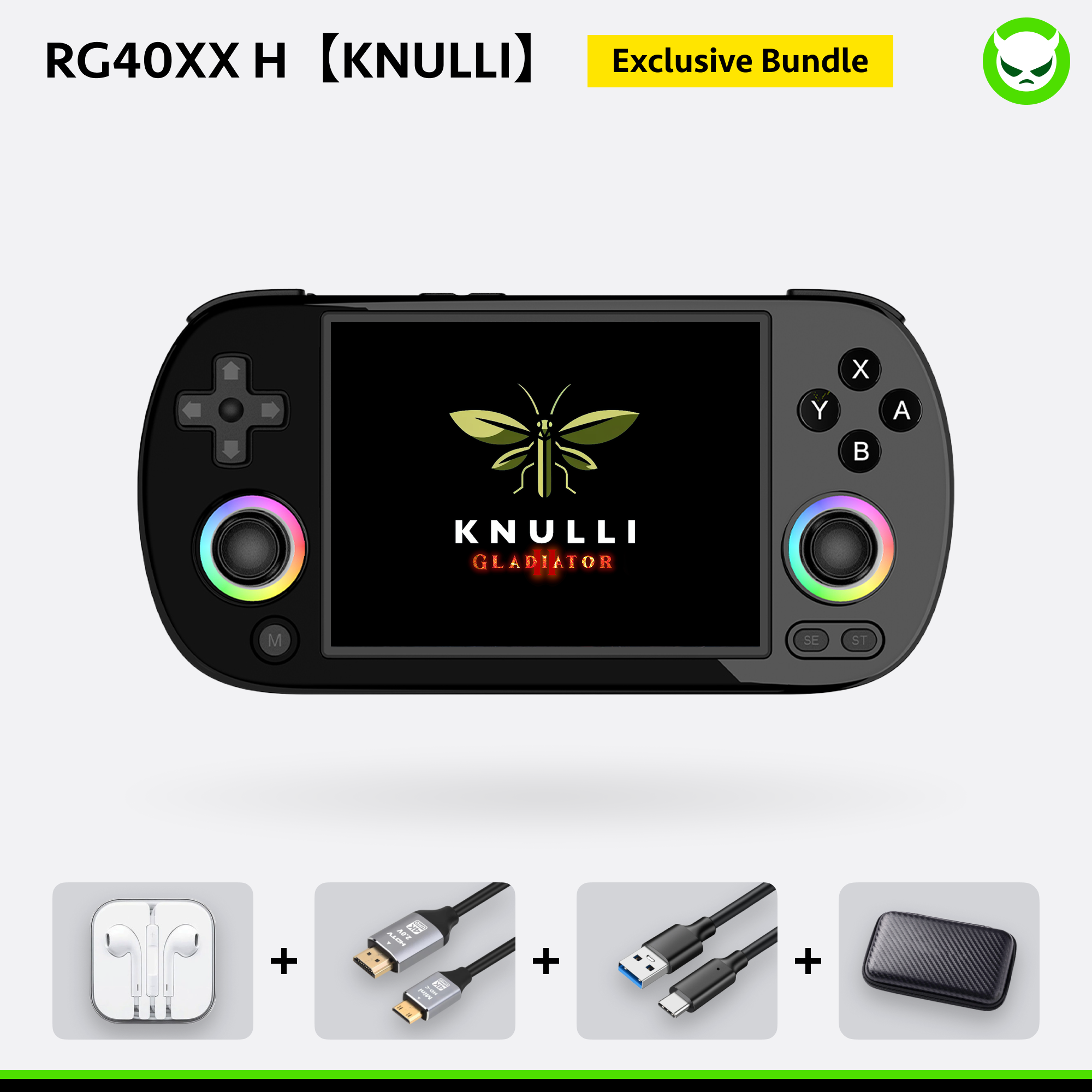 Anbernic RG40XXH【2026 New KNULLI System Upgrade】