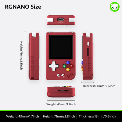 Console de jeux portable Anbernic RG Nano