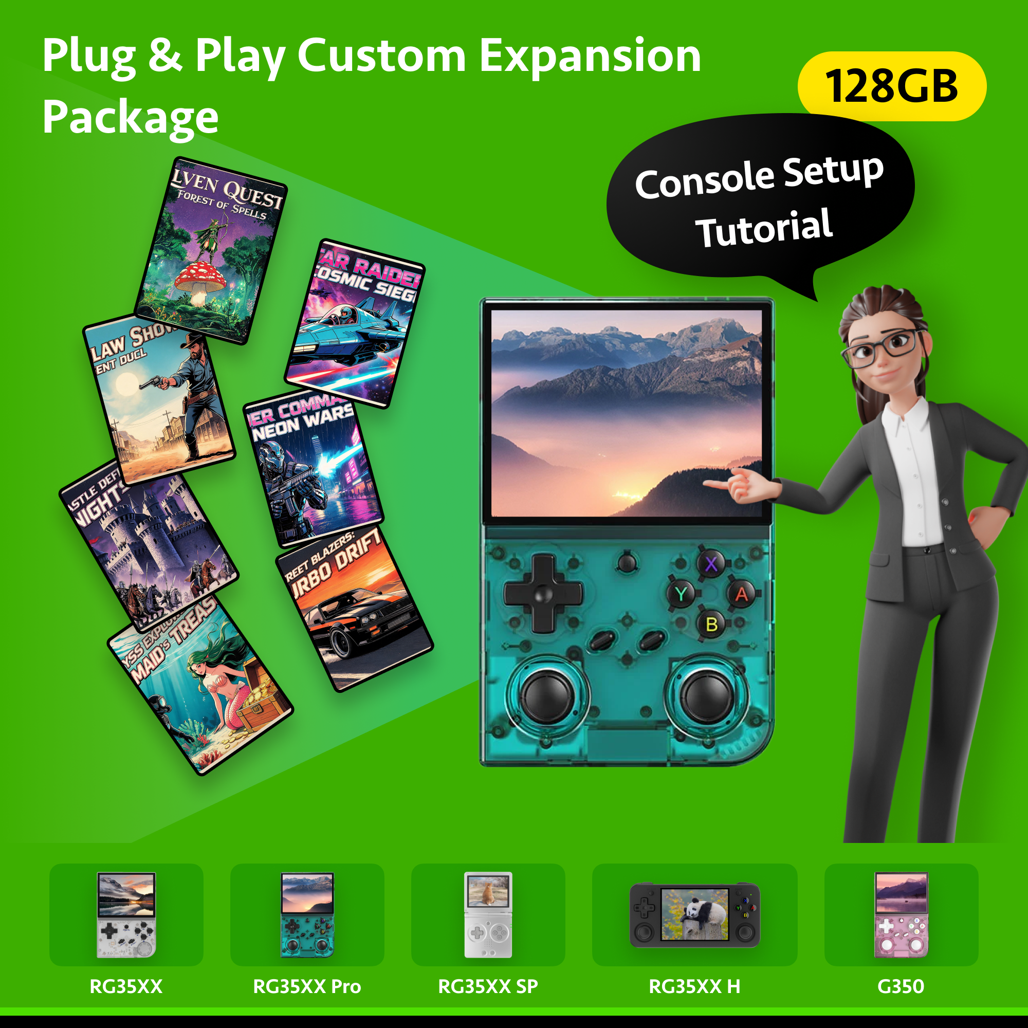 128GB Plug & Play Custom Expansion Package
