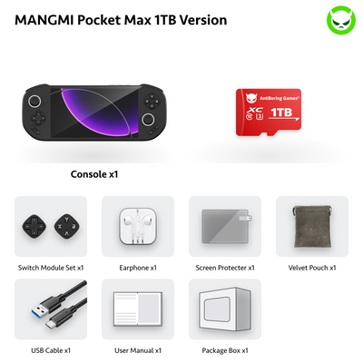 MANGMI Pocket Max| Full Pre-configured🚩