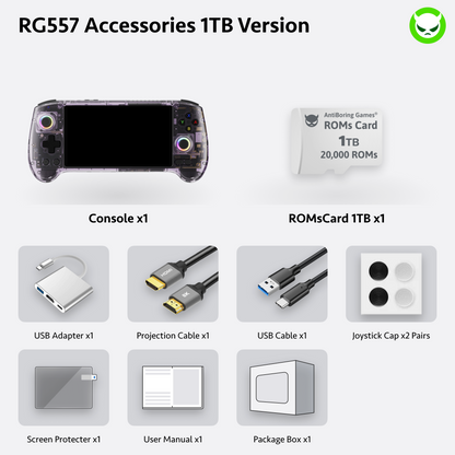 Anbernic RG 557 Handheld sofort spielbereit