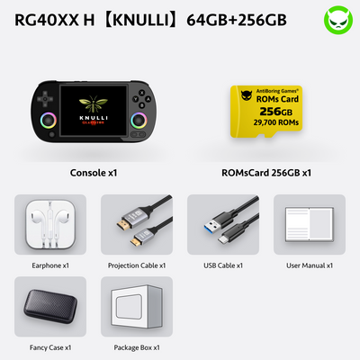 Anbernic RG40XXH【2026 New KNULLI System Upgrade】