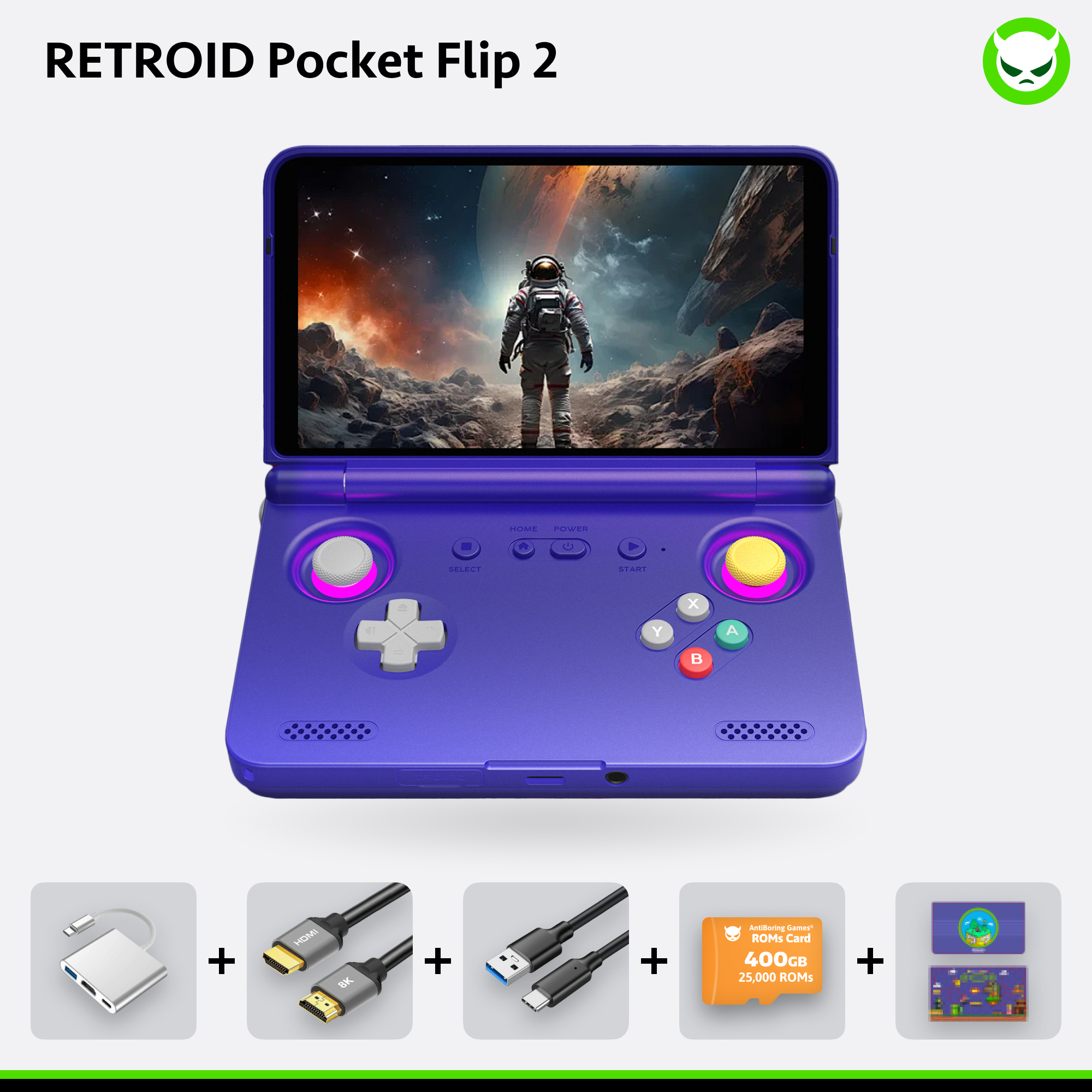 【Pre-configured】Retroid Pocket Flip 2