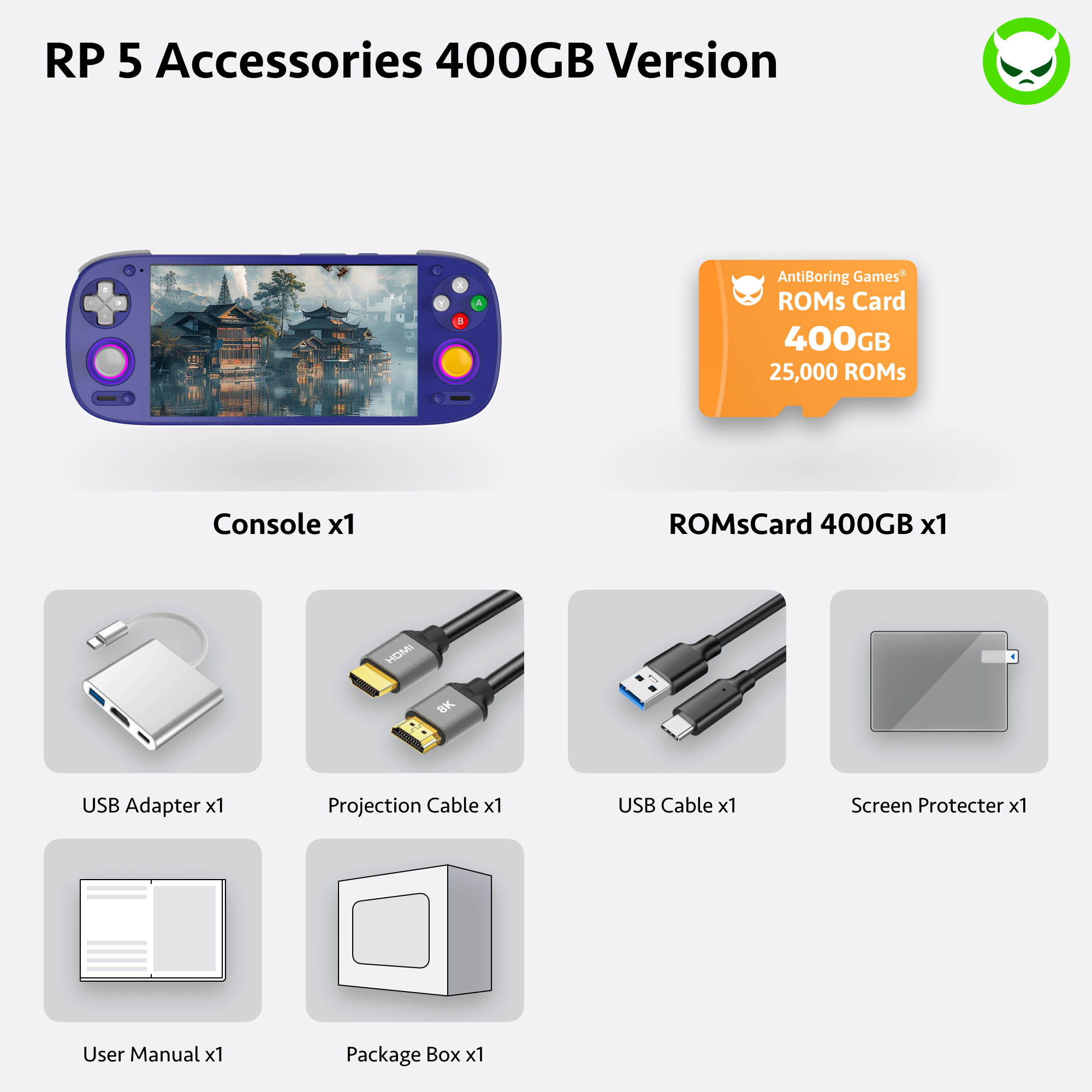 【Pre-configured】Retroid Pocket 5 Handheld