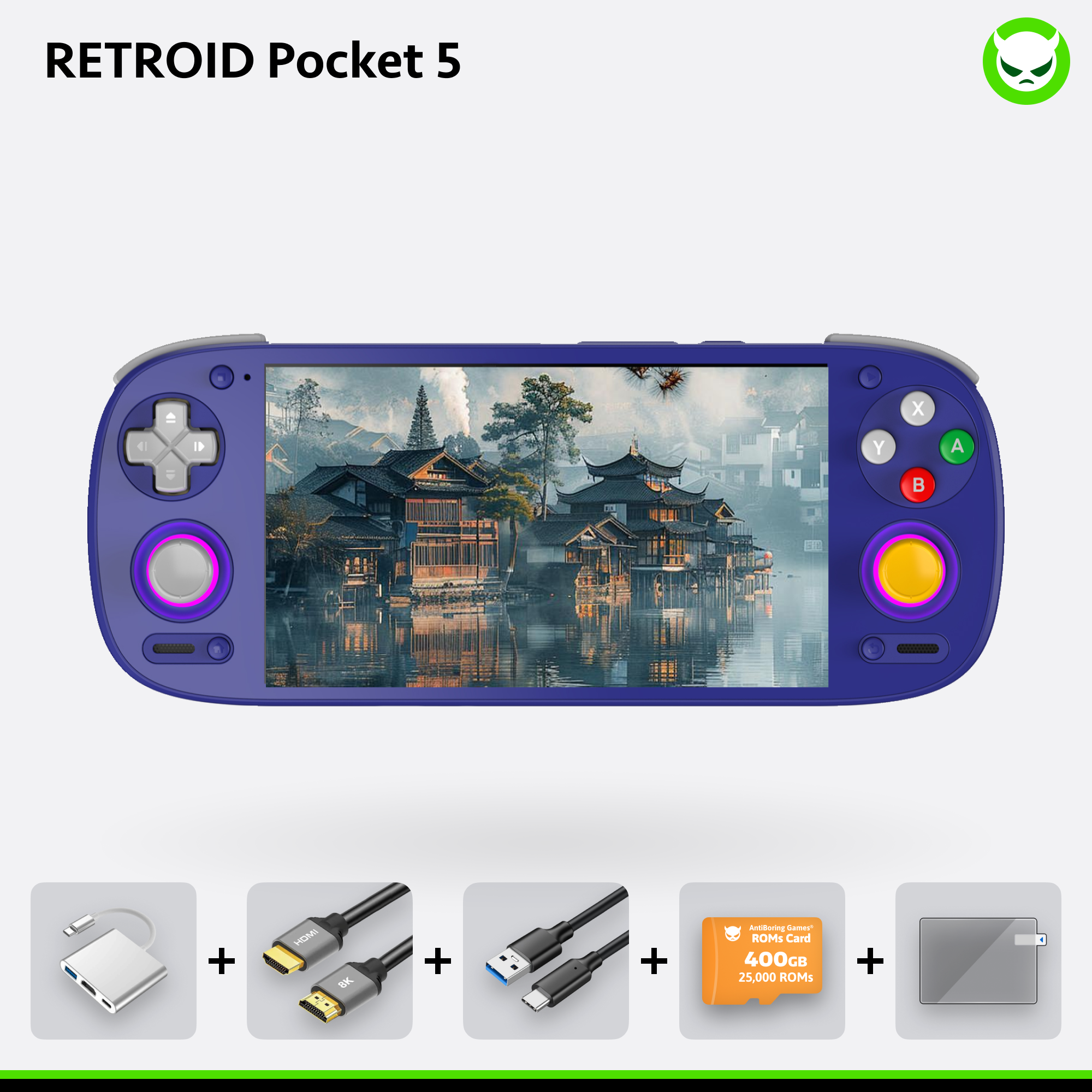 【Pre-configured】Retroid Pocket 5 Handheld