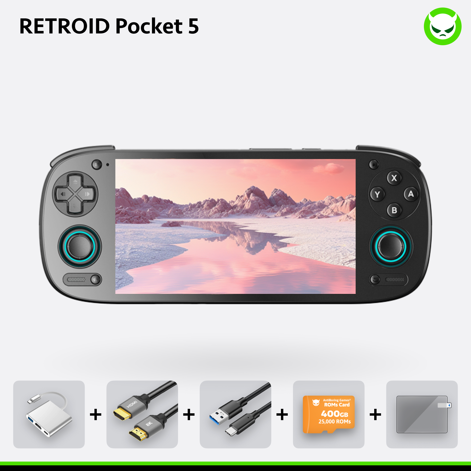【Pre-configured】Retroid Pocket 5 Handheld
