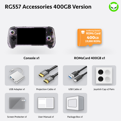 Anbernic RG 557 Handheld sofort spielbereit